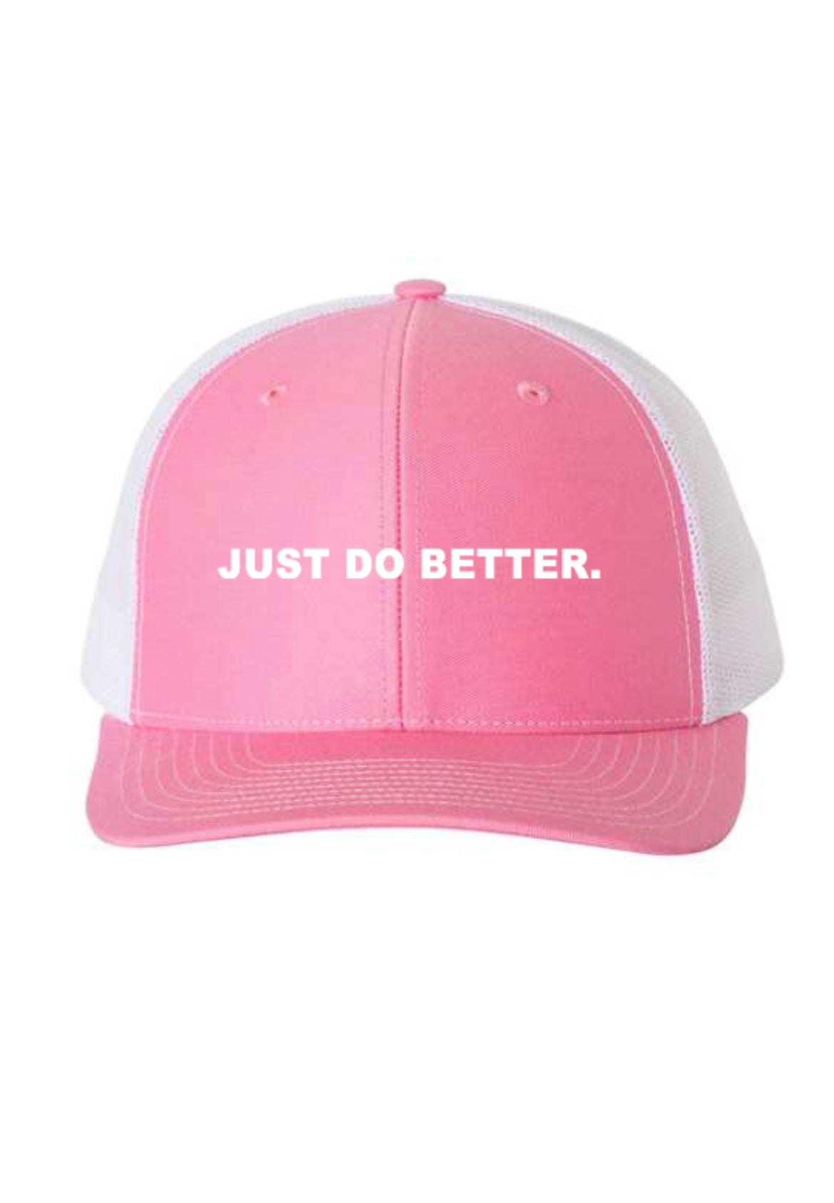 Pink/White Hat